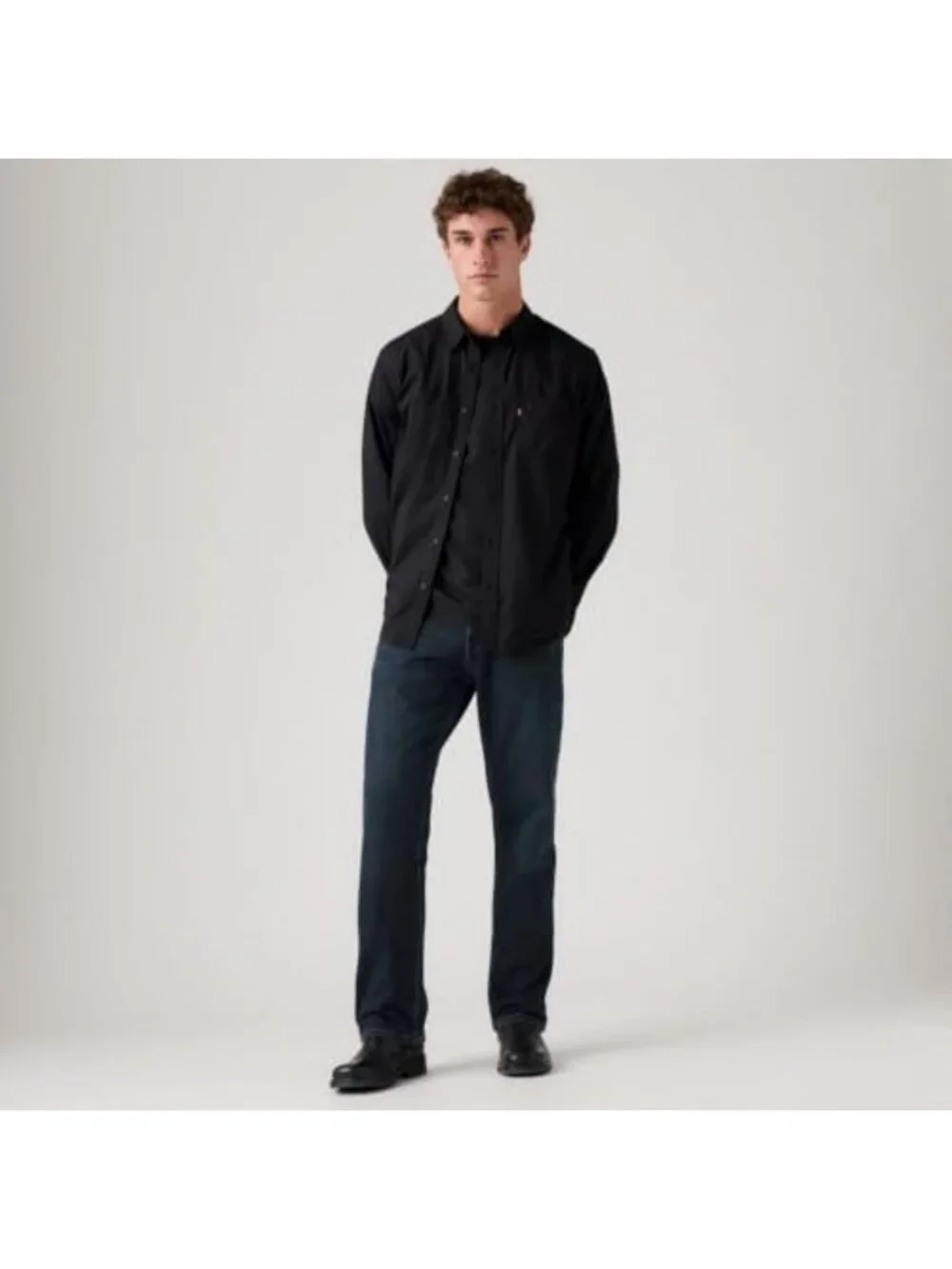 Men's Relaxed Straight Fit Jeans - Comfortable Denim Pants for Everyday Wear